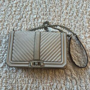 Light grey Rebecca Minkoff purse